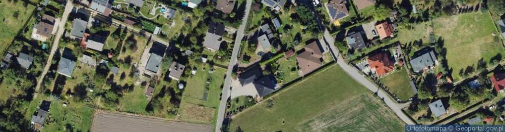 Zdjęcie satelitarne Baziowa ul.