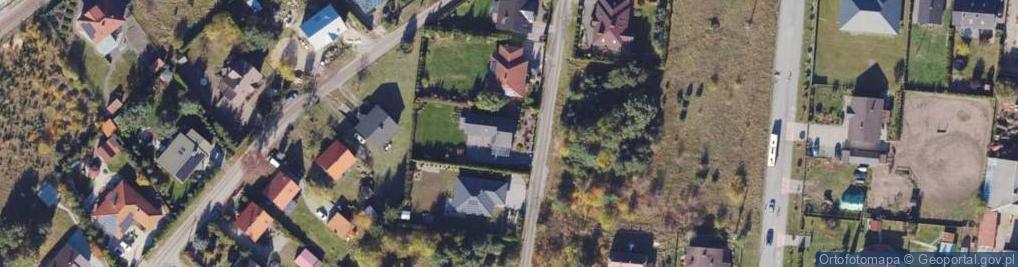Zdjęcie satelitarne Bażancia ul.