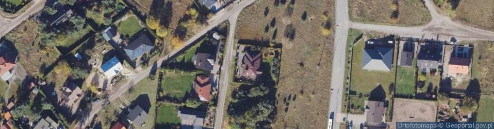 Zdjęcie satelitarne Bażancia ul.