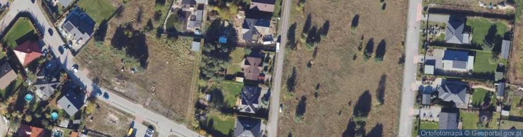 Zdjęcie satelitarne Bażancia ul.