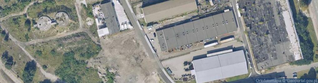 Zdjęcie satelitarne Bawełniana ul.