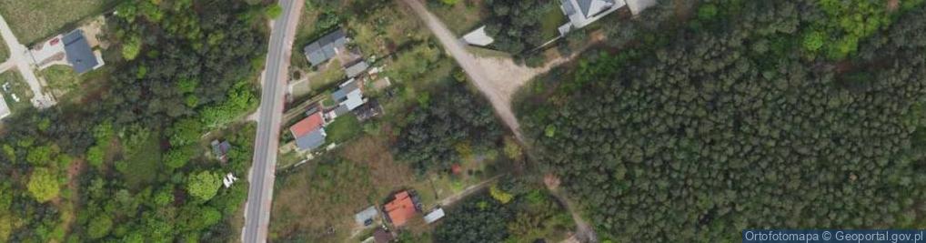 Zdjęcie satelitarne Barwna ul.