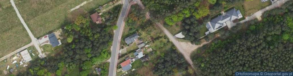 Zdjęcie satelitarne Barwna ul.