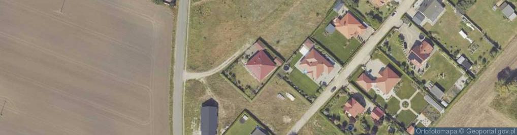 Zdjęcie satelitarne Bażantowa ul.