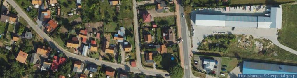 Zdjęcie satelitarne Bażyńskiego Jana ul.