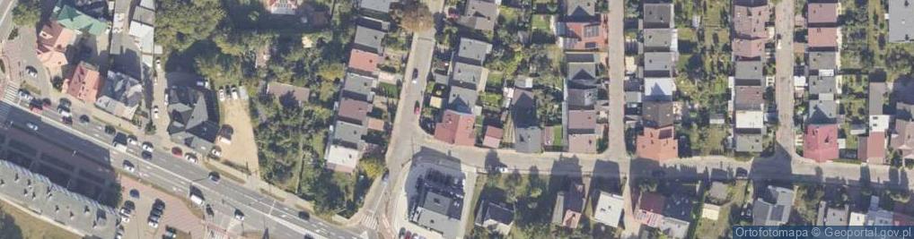 Zdjęcie satelitarne Baśniowa ul.