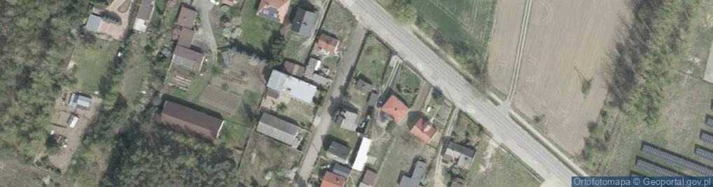 Zdjęcie satelitarne Bagińska ul.