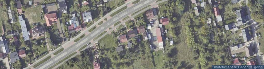 Zdjęcie satelitarne Bałtowska ul.