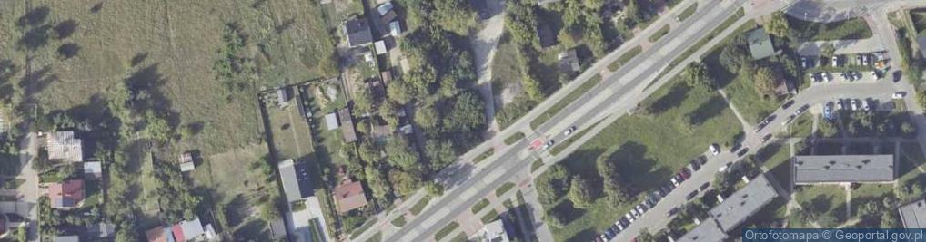 Zdjęcie satelitarne Bałtowska ul.