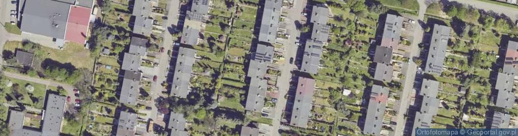 Zdjęcie satelitarne Bazaltowa ul.