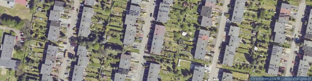 Zdjęcie satelitarne Bazaltowa ul.