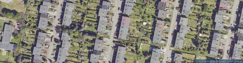 Zdjęcie satelitarne Bazaltowa ul.