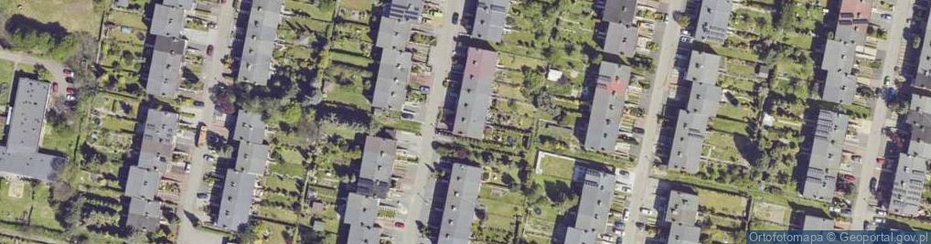 Zdjęcie satelitarne Bazaltowa ul.