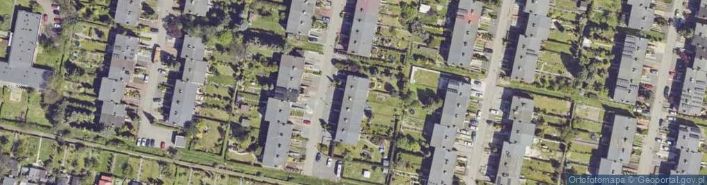 Zdjęcie satelitarne Bazaltowa ul.