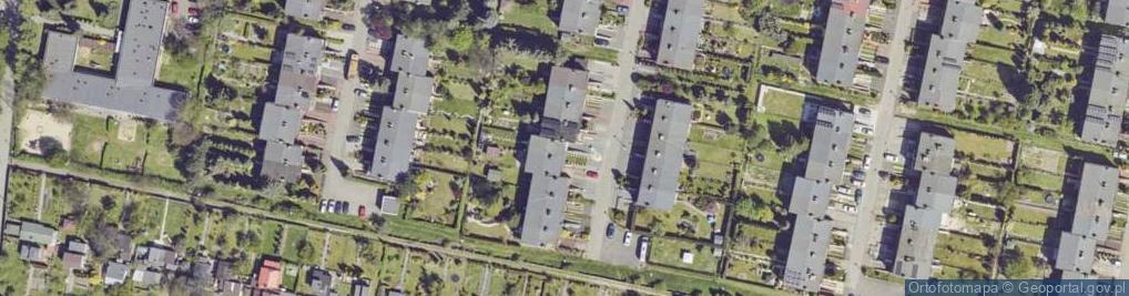 Zdjęcie satelitarne Bazaltowa ul.