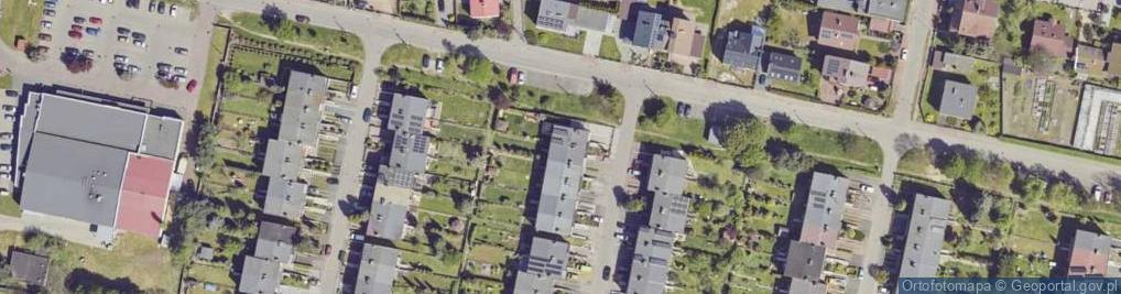 Zdjęcie satelitarne Bazaltowa ul.