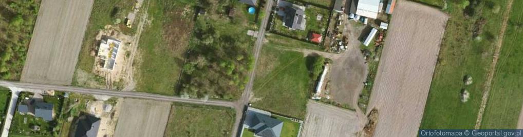 Zdjęcie satelitarne Barwna ul.