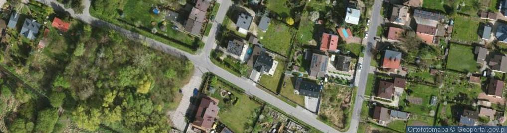 Zdjęcie satelitarne Bawełniana ul.