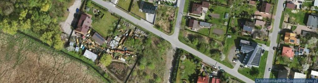 Zdjęcie satelitarne Bawełniana ul.