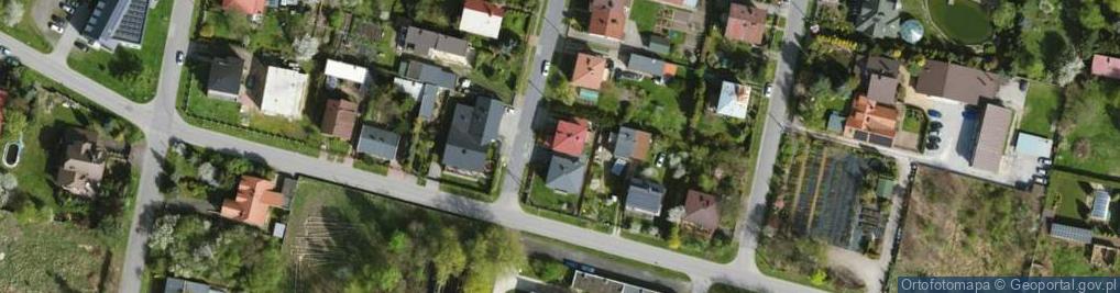 Zdjęcie satelitarne Bawełniana ul.