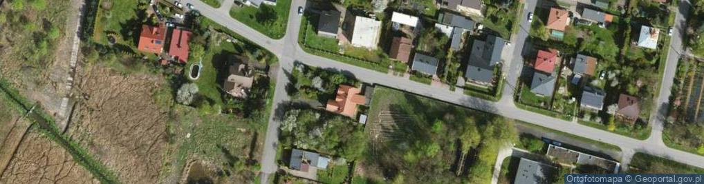Zdjęcie satelitarne Bawełniana ul.