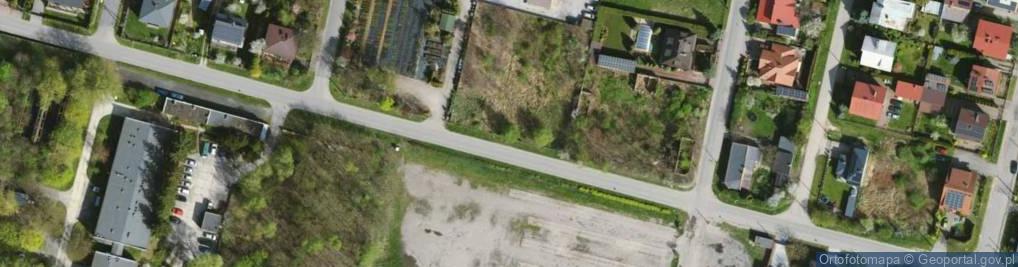 Zdjęcie satelitarne Bawełniana ul.