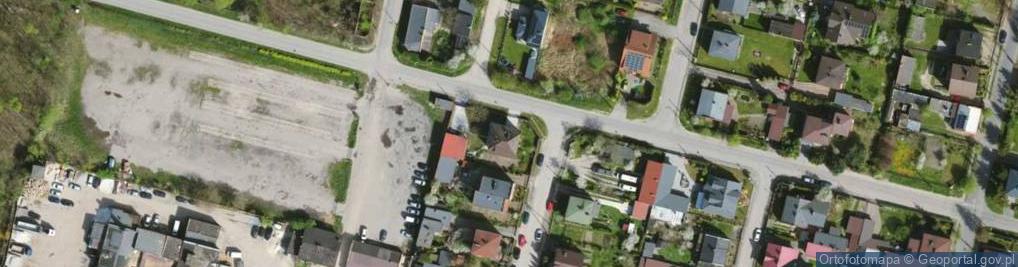 Zdjęcie satelitarne Bawełniana ul.