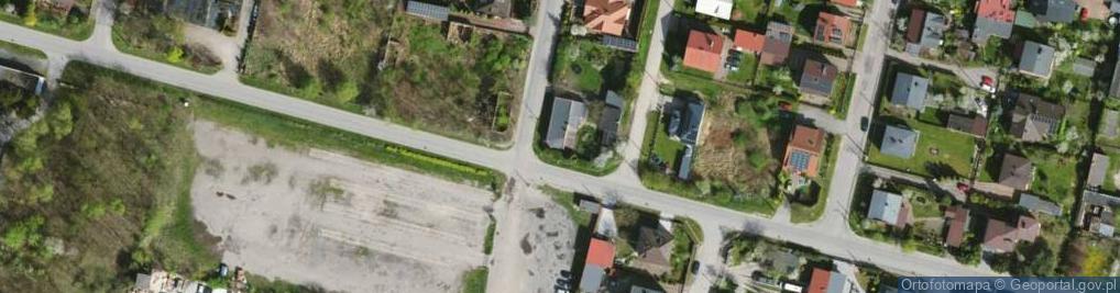 Zdjęcie satelitarne Bawełniana ul.
