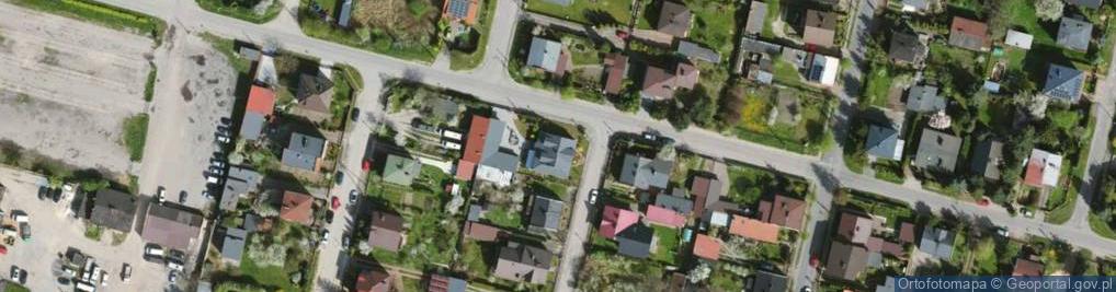 Zdjęcie satelitarne Bawełniana ul.