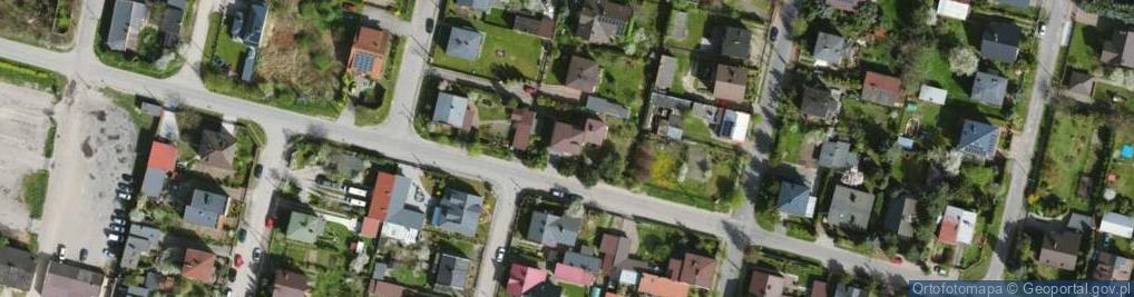 Zdjęcie satelitarne Bawełniana ul.