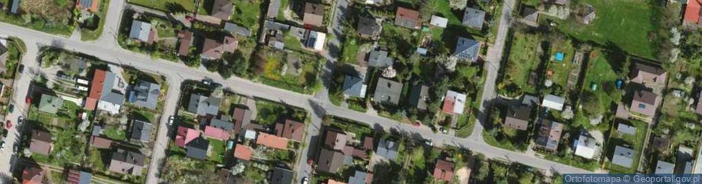 Zdjęcie satelitarne Bawełniana ul.