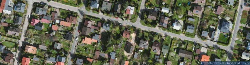 Zdjęcie satelitarne Bawełniana ul.