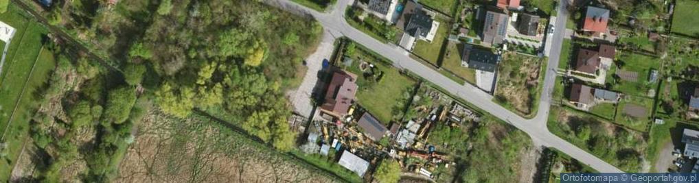 Zdjęcie satelitarne Bawełniana ul.