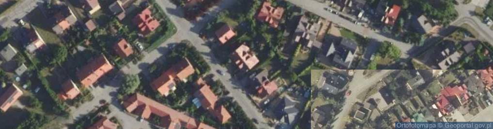 Zdjęcie satelitarne Bartlitza, mjr. ul.