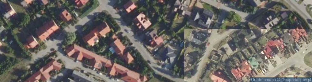 Zdjęcie satelitarne Bartlitza, mjr. ul.