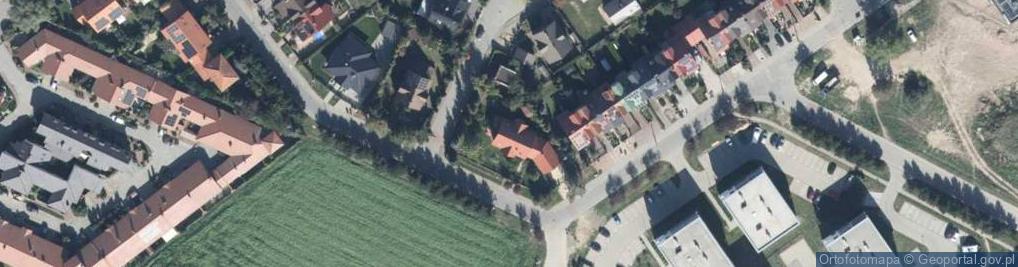 Zdjęcie satelitarne Bartlitza, mjr. ul.