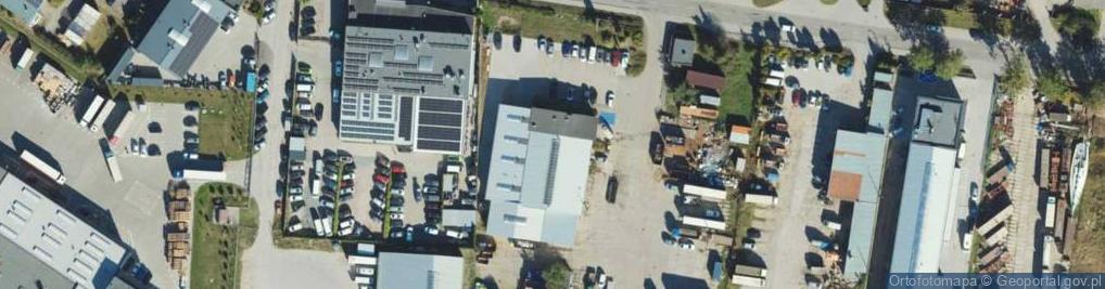 Zdjęcie satelitarne Batalionów Chłopskich ul.