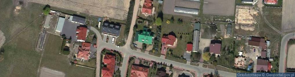 Zdjęcie satelitarne Bąki ul.
