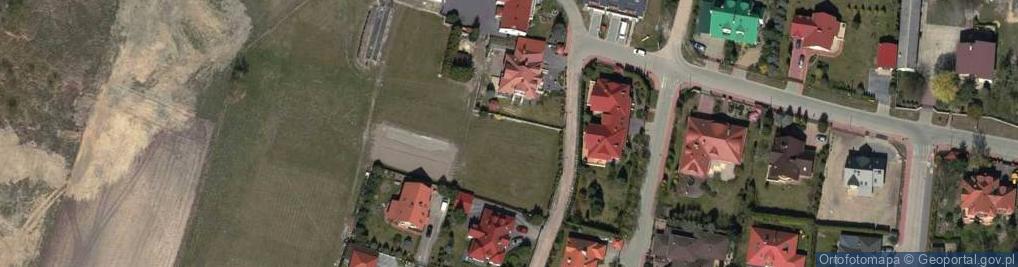 Zdjęcie satelitarne Bąki ul.