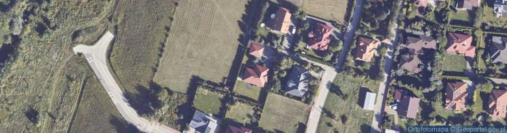 Zdjęcie satelitarne Bąki ul.
