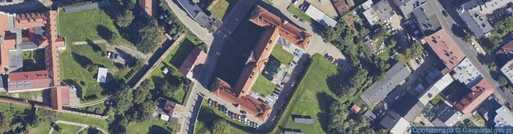 Zdjęcie satelitarne Basztowa ul.