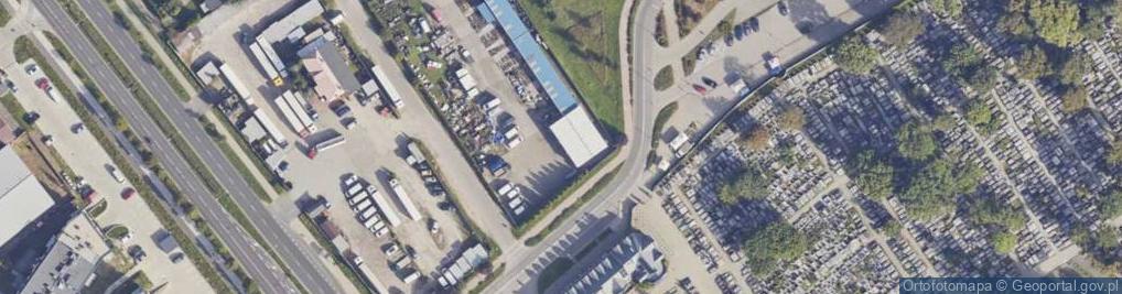 Zdjęcie satelitarne Bagienna ul.