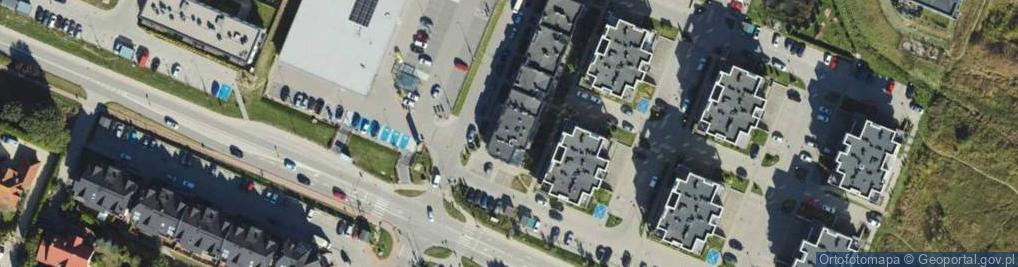 Zdjęcie satelitarne Bajki ul.