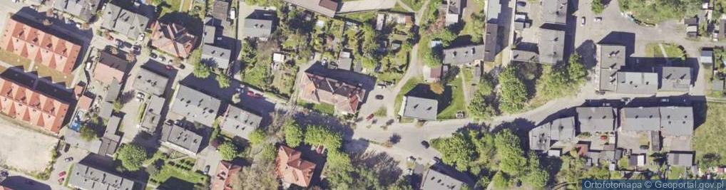 Zdjęcie satelitarne Bankowa ul.