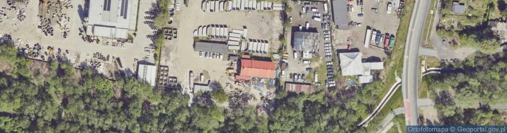 Zdjęcie satelitarne Bałtycka ul.