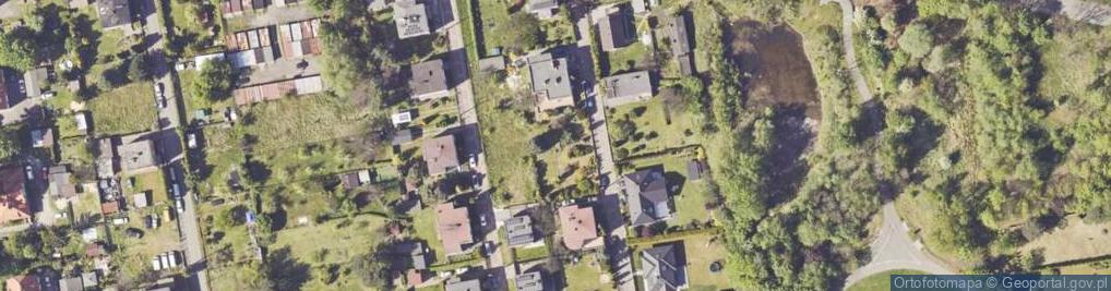Zdjęcie satelitarne Basenowa ul.