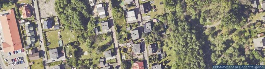Zdjęcie satelitarne Basenowa ul.
