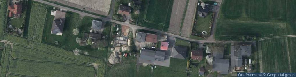 Zdjęcie satelitarne Barwna ul.