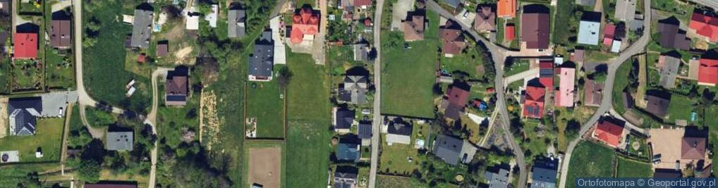 Zdjęcie satelitarne Bażantów ul.