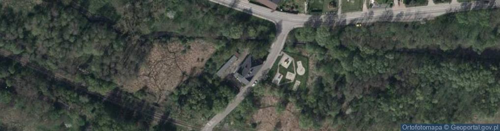 Zdjęcie satelitarne Barwna ul.